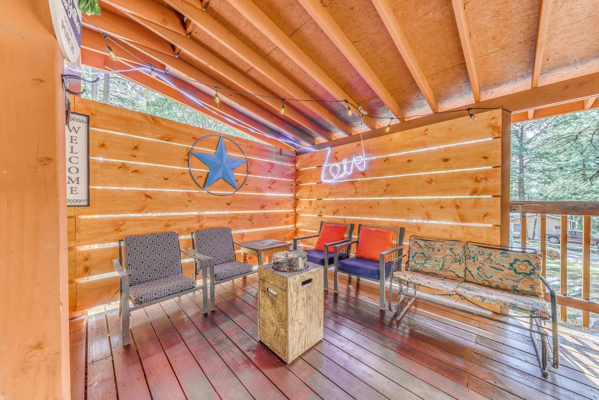 Ruidoso Cabin With Hot Tub - 2 Mi To Grindstone Lake Villa Exterior photo