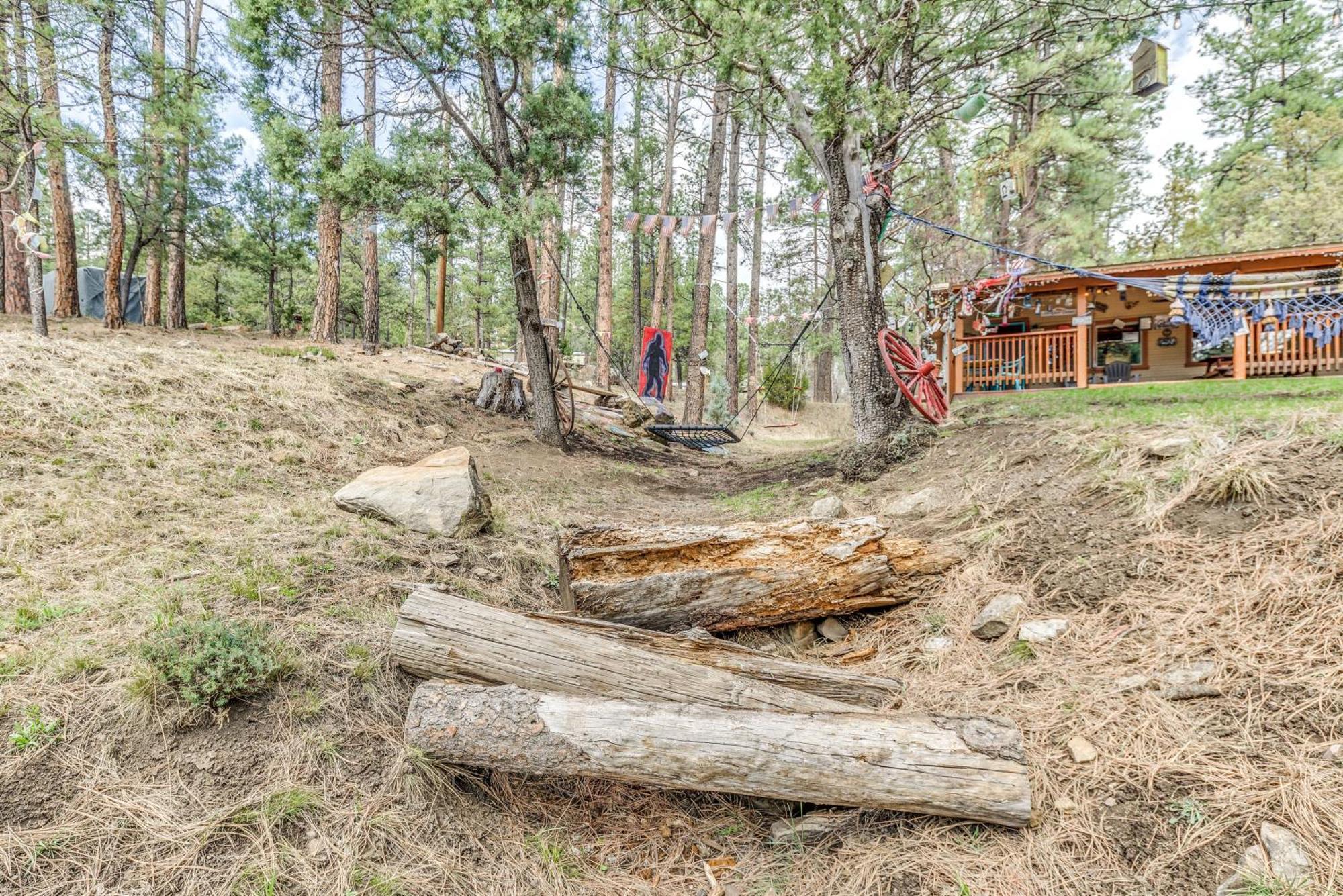 Ruidoso Cabin With Hot Tub - 2 Mi To Grindstone Lake Villa Exterior photo