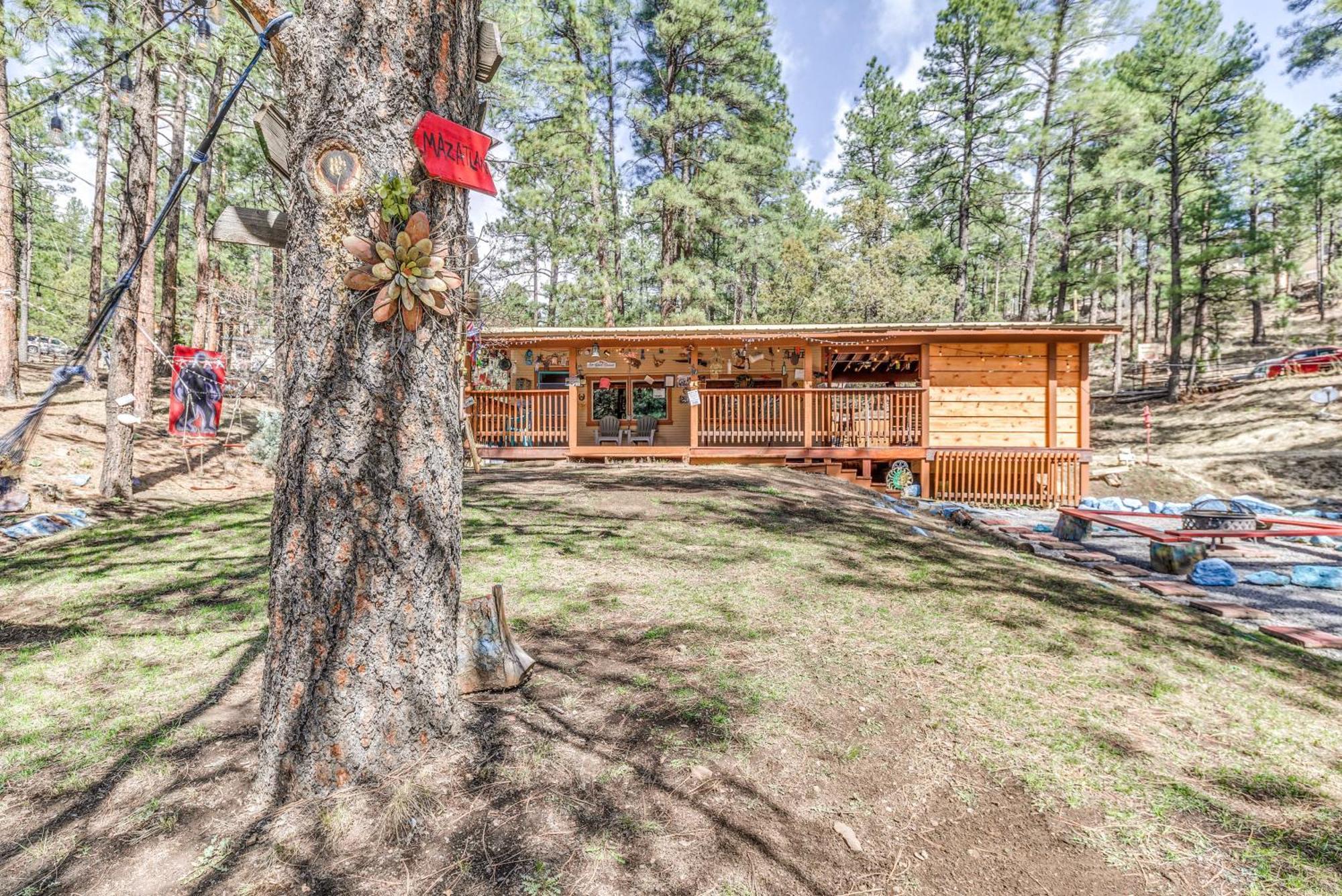 Ruidoso Cabin With Hot Tub - 2 Mi To Grindstone Lake Villa Exterior photo