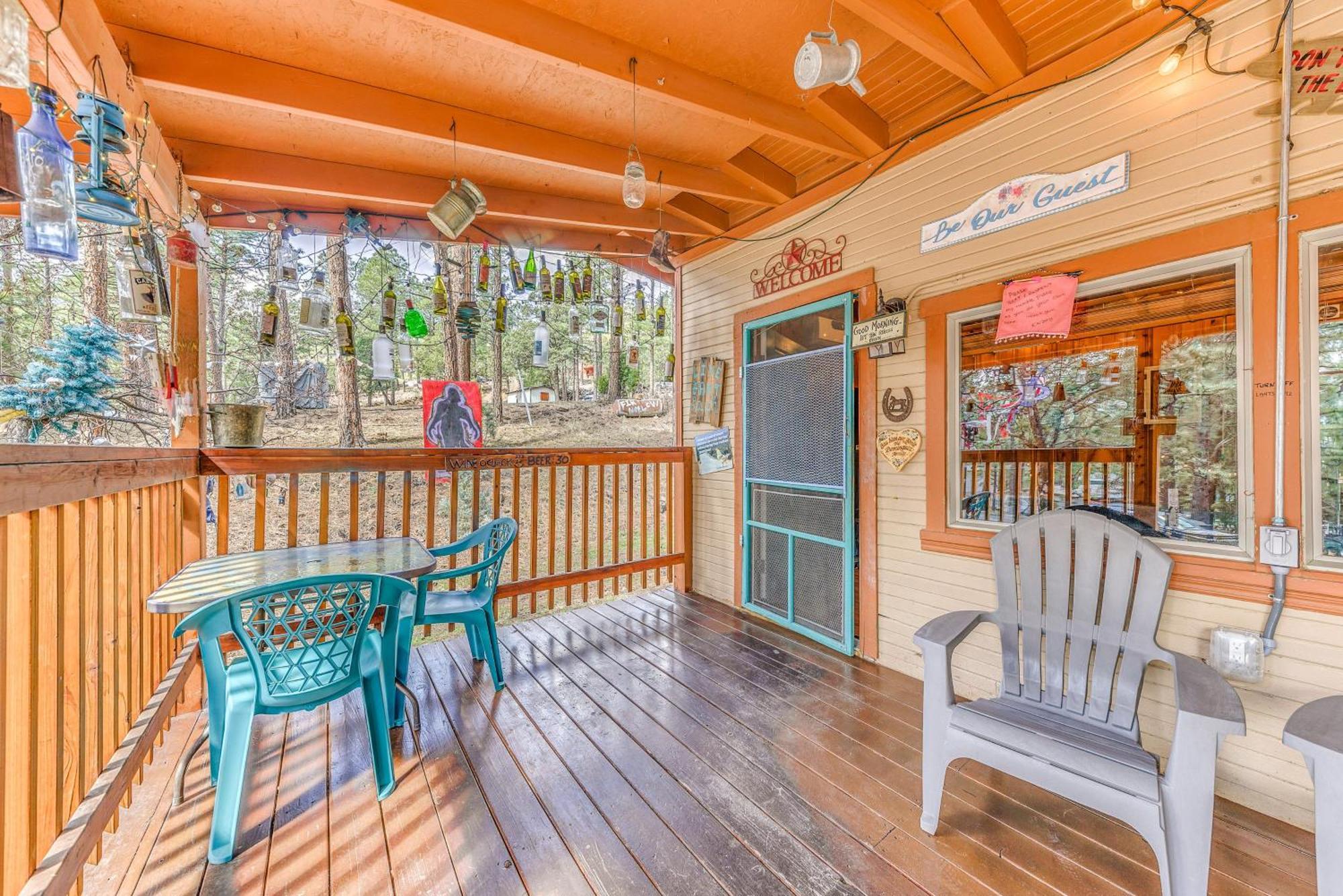 Ruidoso Cabin With Hot Tub - 2 Mi To Grindstone Lake Villa Exterior photo