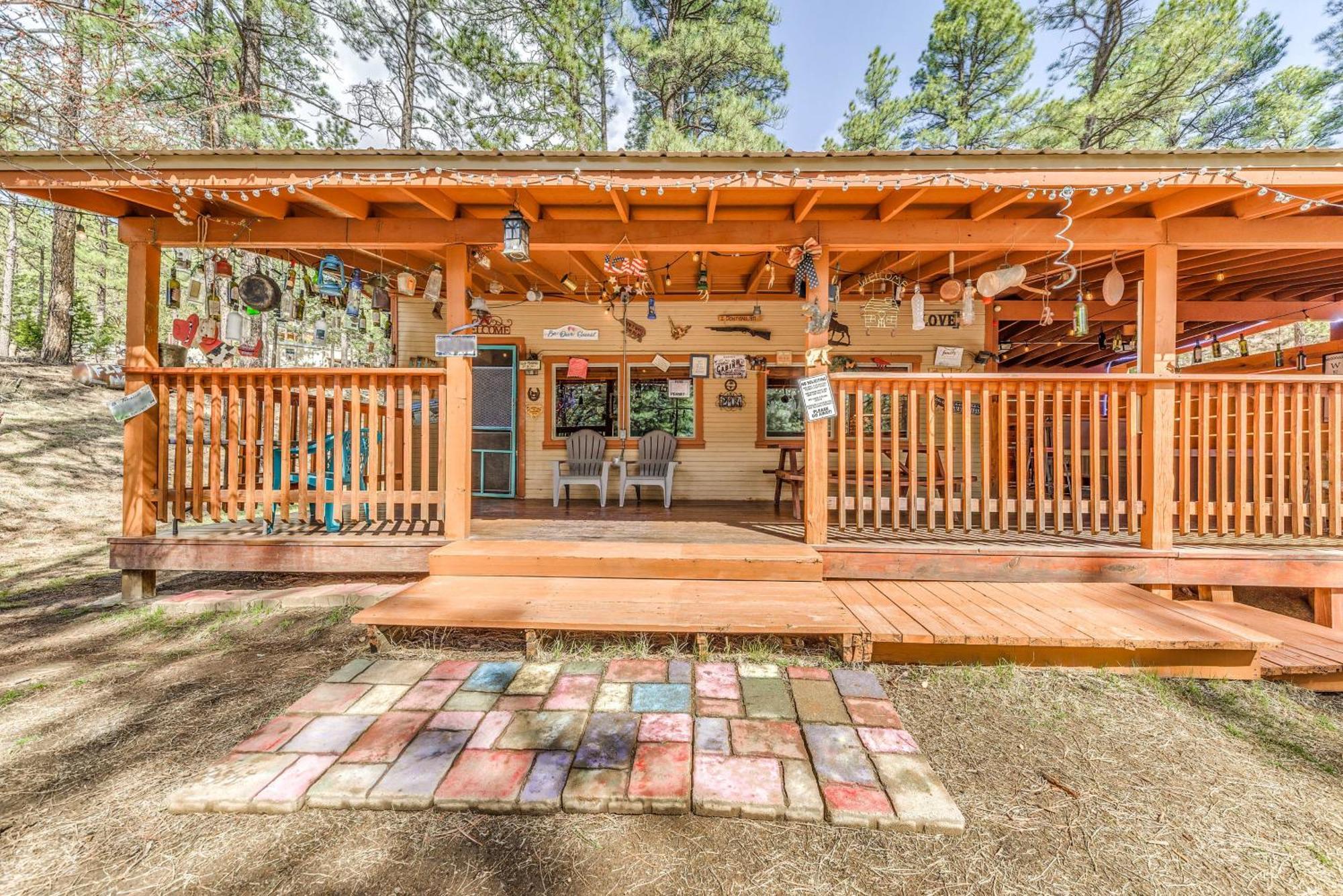 Ruidoso Cabin With Hot Tub - 2 Mi To Grindstone Lake Villa Exterior photo